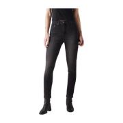 Broek 721 Levi's , Black , Dames