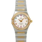 Pre-owned Rose Gold watches Omega Vintage , White , Dames