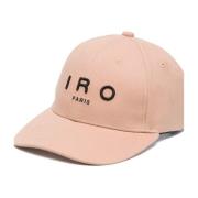 Geëmbosseerd Logo Beige Hoed IRO , Beige , Dames