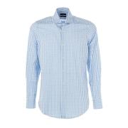 Slim French Collar Shirt Liu Jo , Blue , Heren