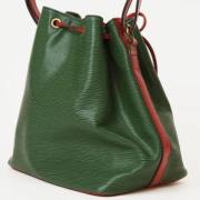 Pre-owned Leather louis-vuitton-bags Louis Vuitton Vintage , Green , D...