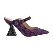 Pumps met strass Alma EN Pena , Purple , Dames