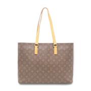 Pre-owned Canvas shoulder-bags Louis Vuitton Vintage , Brown , Dames