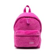 Fuchsia Faux Fur Handtas Eastpak , Pink , Dames