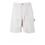 Katoenen Bermuda Shorts Jack & Jones , White , Heren