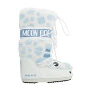 Iconische Winterlaarzen Moon Boot , White , Heren