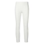 Witte Casual Leggings met Stiksel Detail Vince , White , Dames