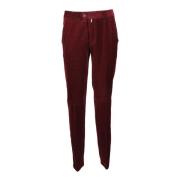 Comfortabele katoenmix broek Club OF Comfort , Red , Heren