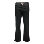 Zwarte Capri-broek voor dames met logo John Galliano , Black , Dames