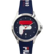 Herenhorloge Filastyle 40 mm Armband Siliconen 38-181 Fila , Blue , He...