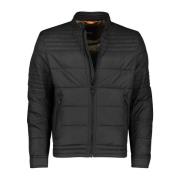 Zwarte Winterjas Hugo Boss , Black , Heren