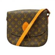 Pre-owned Fabric shoulder-bags Louis Vuitton Vintage , Brown , Dames