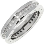 Pre-owned White Gold rings Bvlgari Vintage , Gray , Dames