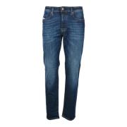 Katoen Elastaan Jeans Diesel , Blue , Heren