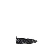 Suede Kid Rubberen Zool Ballerina's JW Anderson , Black , Dames