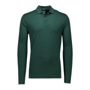 Groene polo met lange mouwen Hugo Boss , Green , Heren