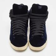 Pre-owned Velvet sneakers Tom Ford Pre-owned , Black , Heren