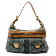 Pre-owned Denim louis-vuitton-bags Louis Vuitton Vintage , Blue , Dame...