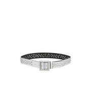 Leren riem studs Alma EN Pena , Gray , Dames