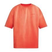 T-shirt met logo Amiri , Red , Heren