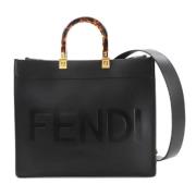 Pre-owned Leather fendi-bags Fendi Vintage , Yellow , Dames