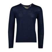 Donkerblauwe Trui Gant , Blue , Heren