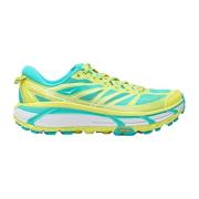 Gedempte Sneakers met Quicklace Sluiting Hoka One One , Green , Heren