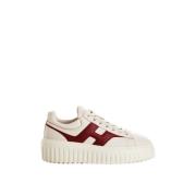 Gestreepte mand sneakers Hogan , White , Dames