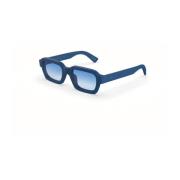 Blauwe Caro Zonnebril Retrosuperfuture , Blue , Unisex