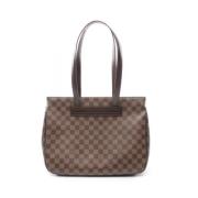 Pre-owned Canvas shoulder-bags Louis Vuitton Vintage , Brown , Dames