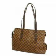 Pre-owned Fabric shoulder-bags Louis Vuitton Vintage , Brown , Dames