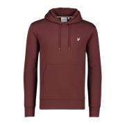 Rode hoodie Lyle & Scott , Red , Heren