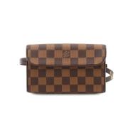 Pre-owned Canvas shoulder-bags Louis Vuitton Vintage , Brown , Dames