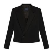 Wollen blazer Y-3 , Black , Dames