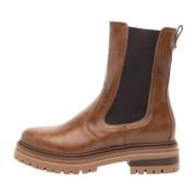 Bruine Chelsea Boots met Elastische Inzetstukken Nerogiardini , Brown ...