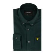 Casual Groene Overhemd Lyle & Scott , Green , Heren