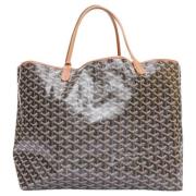 Pre-owned Canvas totes Goyard Vintage , Brown , Dames