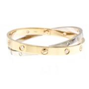 Pre-owned Yellow Gold bracelets Cartier Vintage , Yellow , Dames