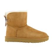 Mini Bailey Bow II Dames Laarzen UGG , Beige , Dames