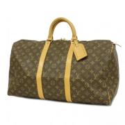 Pre-owned Fabric louis-vuitton-bags Louis Vuitton Vintage , Brown , Da...