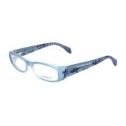 Blauwe Acetaat Damesbrilmonturen Alexander McQueen , Blue , Dames