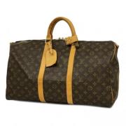 Pre-owned Fabric louis-vuitton-bags Louis Vuitton Vintage , Brown , Da...