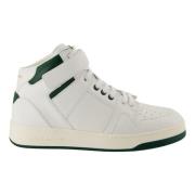 Witte en groene hoge sneakers Saint Laurent , White , Heren