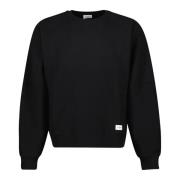 Zwart katoenen sweatshirt herfst-winter 2024 Saint Laurent , Black , H...