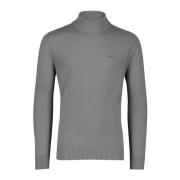 Grijze Trui Stijlvol Casual Herenmode Hugo Boss , Gray , Heren