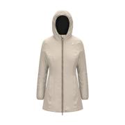 Denise ST Warm Double Parka K-Way , Beige , Dames