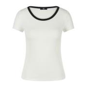 Rib Jersey Sporty Shirt Riani , White , Dames