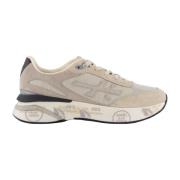 Stijlvolle Moerun Herenschoenen Premiata , Beige , Heren