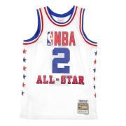 NBA Swingman Jersey Malone 1985 Mitchell & Ness , White , Heren