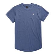 Casual heren T-shirt met moderne stijl G-star , Blue , Heren